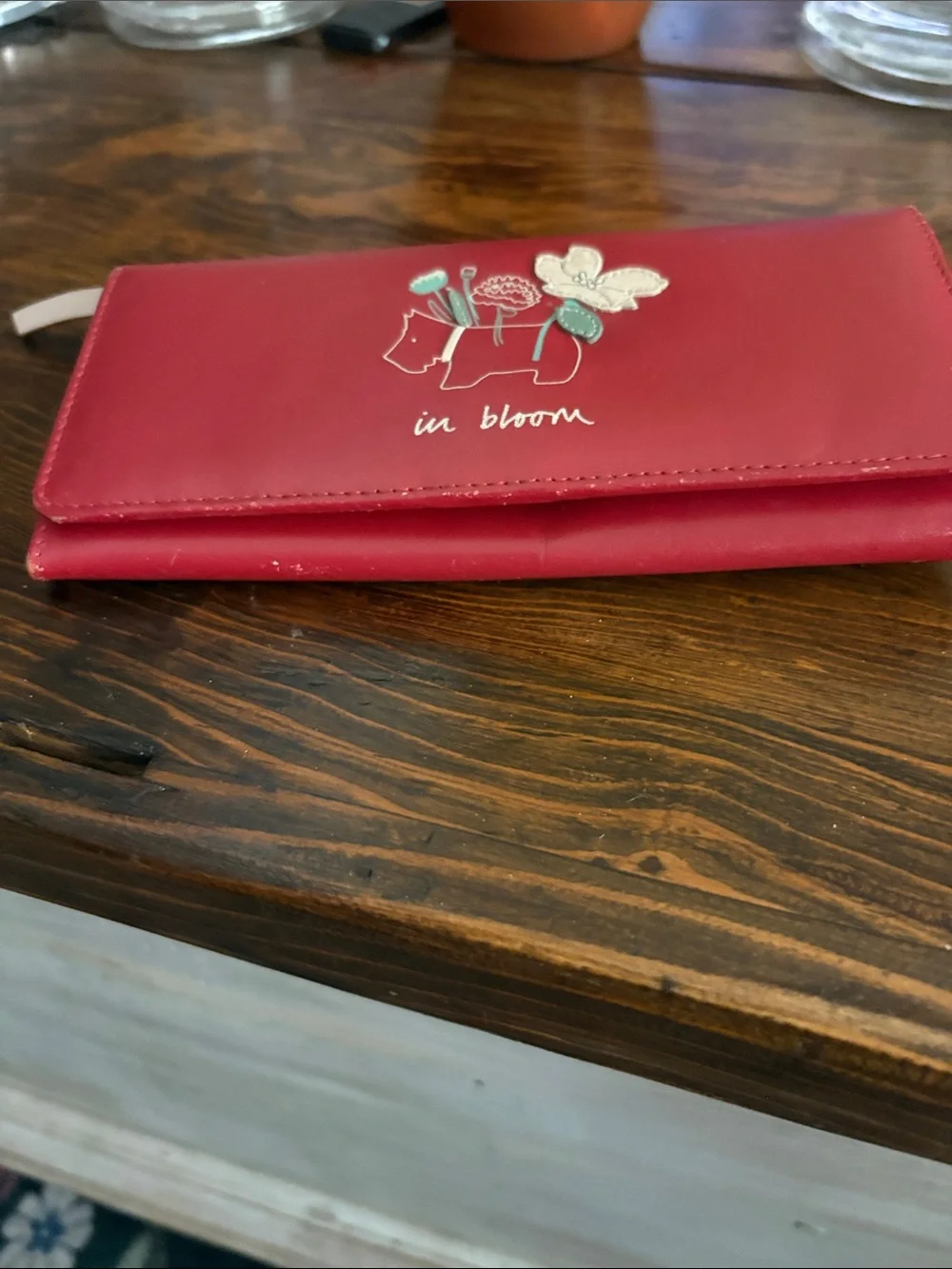 RADLEY LONDON Red Floral 'In Bloom' Wallet
